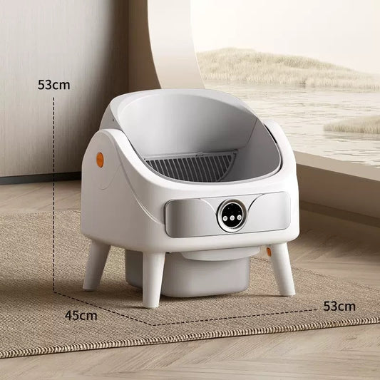Fully Automatic Smart Cat Litter Box With Large Capacity