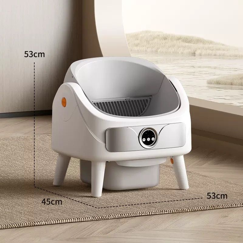 Fully Automatic Smart Cat Litter Box With Large Capacity