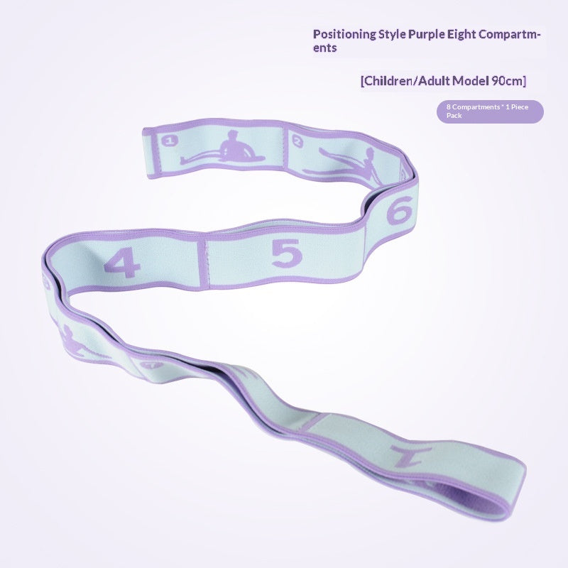 Digital Segment Dance Fitness Body-Shape Training Resistance Stretching Band