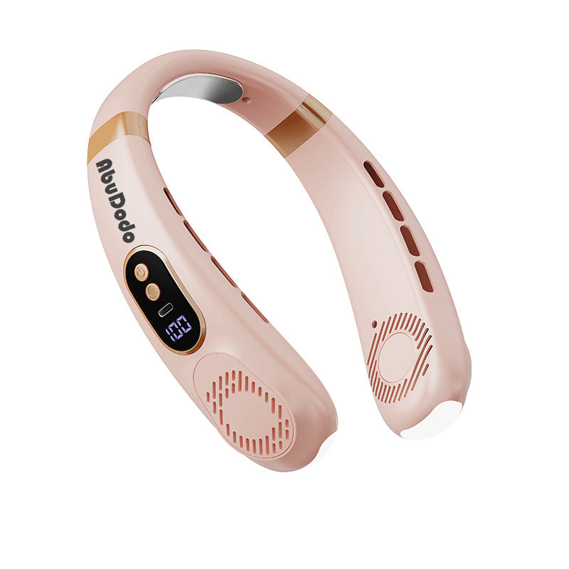 New USB-Charging Smart Bladeless Neck Fan