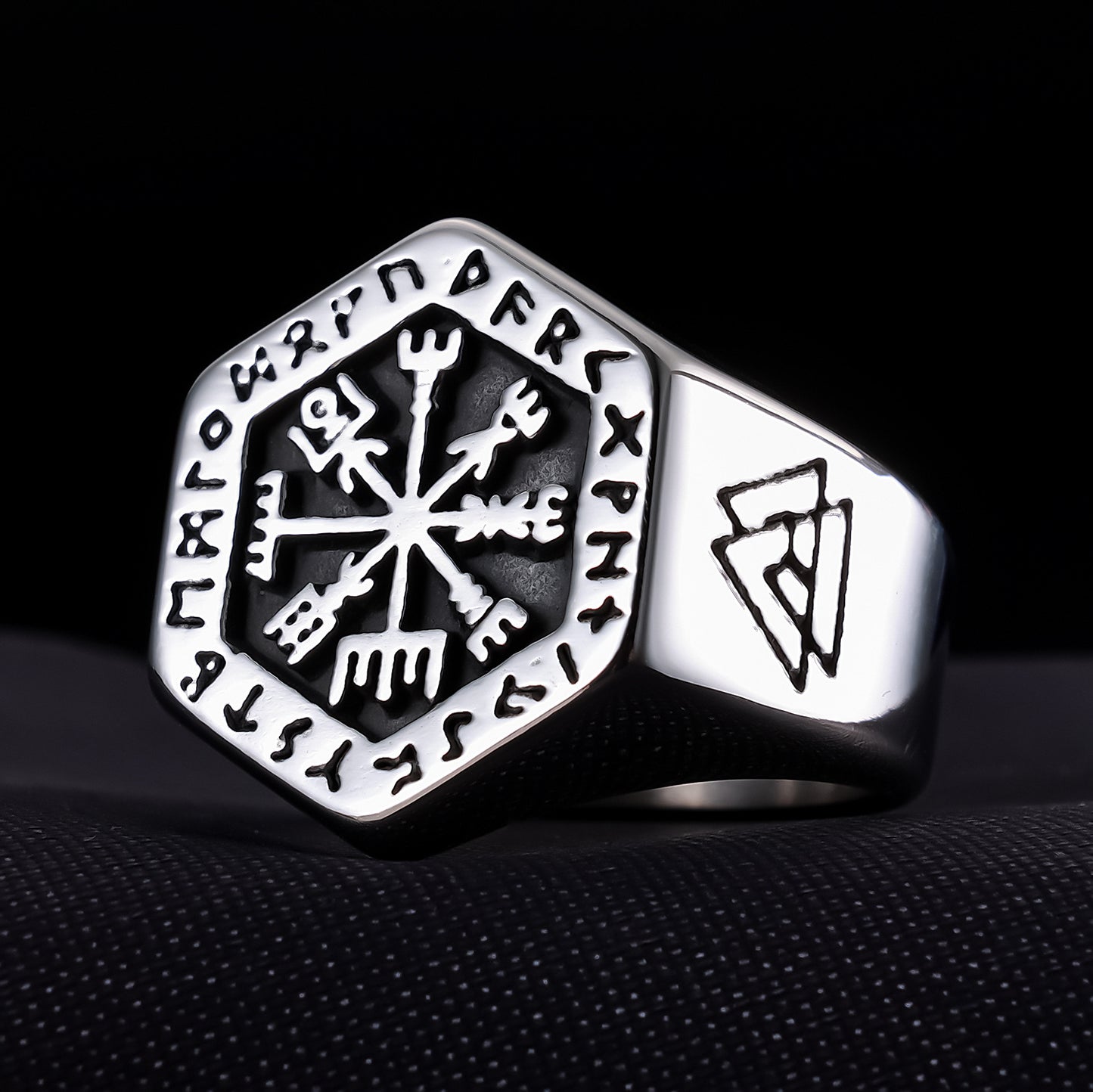 Viking Stainless Steel Mens Fashion Ring
