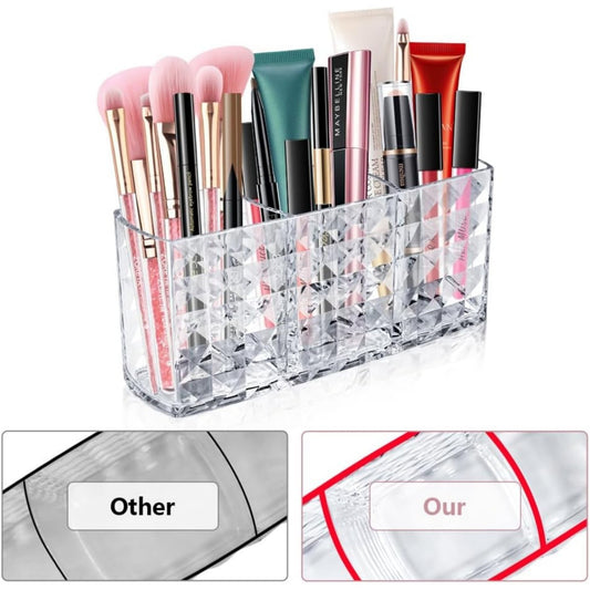 Makeup Pinsel Halterung, Make Up Organizer, Kosmetik Organizer, Ideal Für Die Organisation Ihres Schminktisches Mit Sinnvoll Platzierten Schminkutensilien