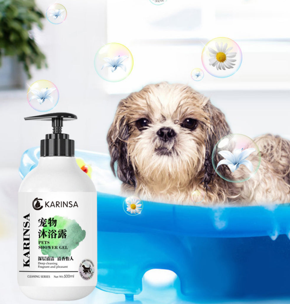 Pet Shampoo Dog Bathing Shower Gel