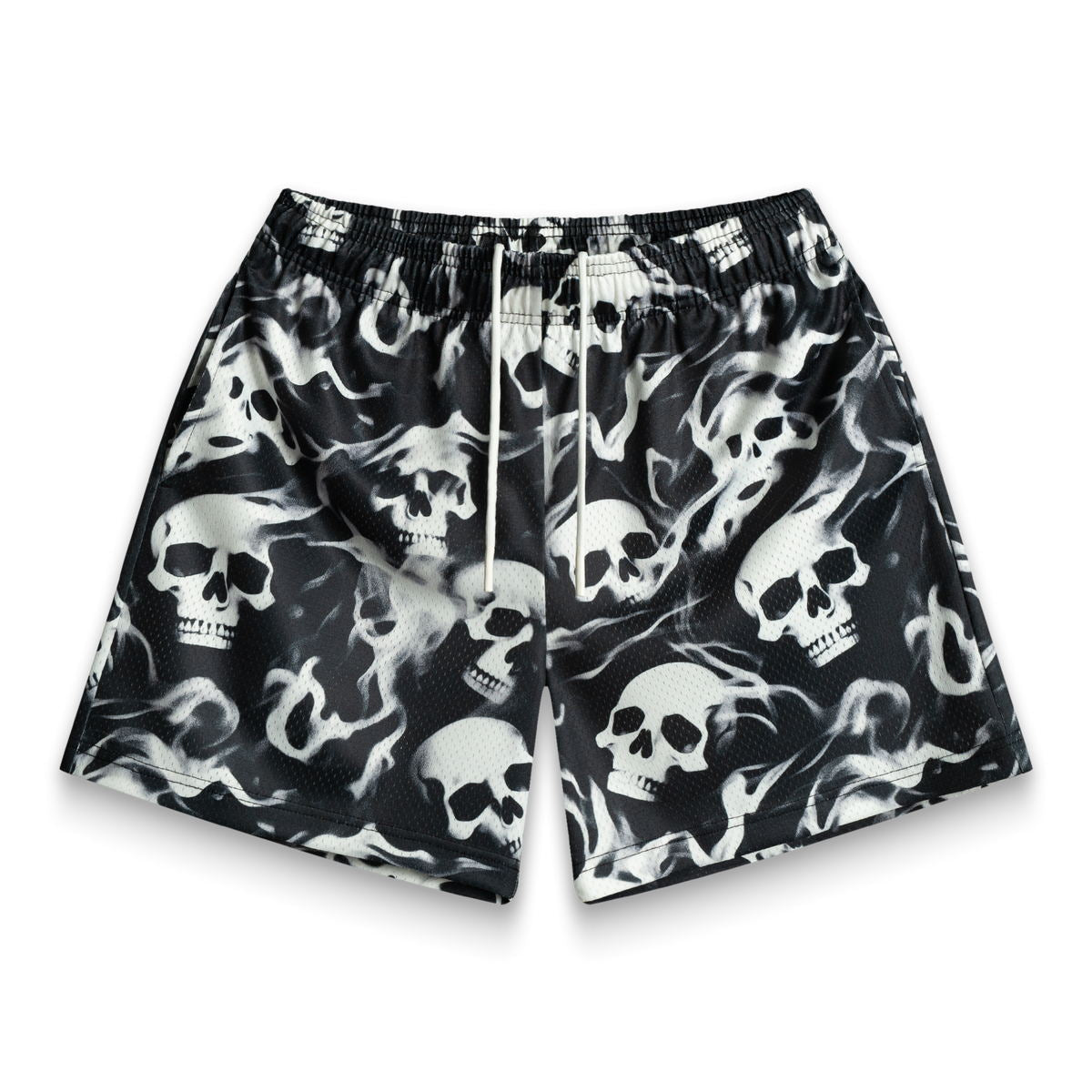 Men's Fitness Mesh Breathable Loose Sports And Leisure Shorts