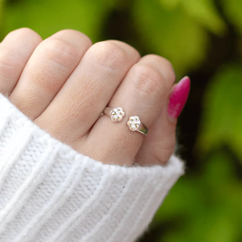 Simple And Cute Pet Paw Ring