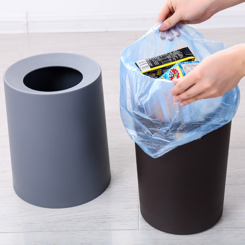 Simple Bathroom Toilet And Kitchen Open-Top Narrow Space Trash Can