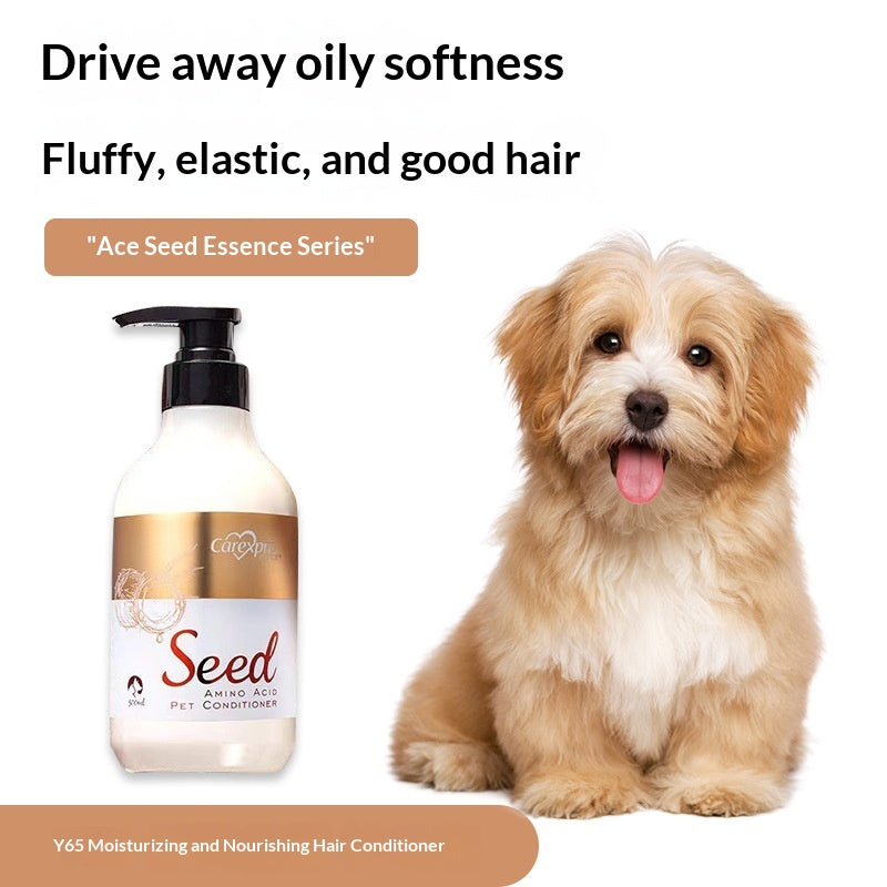 Pet Shampoo With Seed Extracts And Amino Acids For Coat Care
