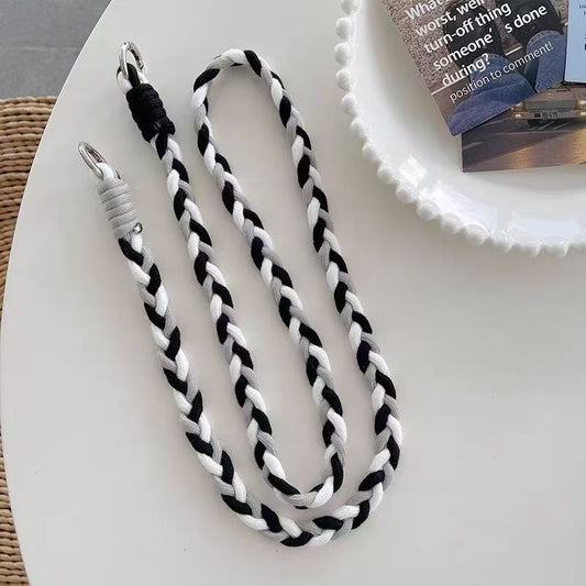 Best-selling Colorful Braided Phone Lanyard Long