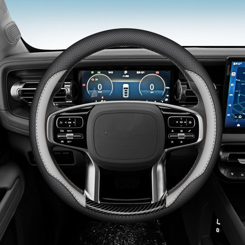 Steering Wheel Cover Modified Hand-Stitched Accessories