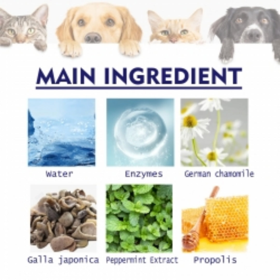 Yegbong Pet Mouth Cleaning Cream, Cats And Dogs Clean Bad Breath Tartar Stains White Teeth Cream