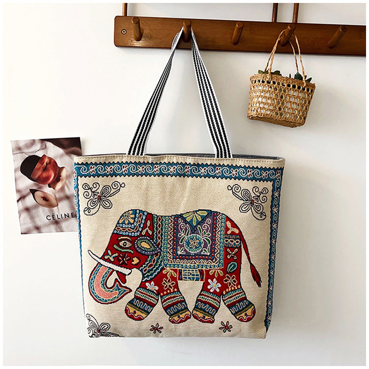 Large-capacity, New-style Fashion Canvas Bag