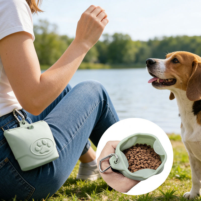 Outdoor Portable Pet Treat Bag For Dog Training And Walking