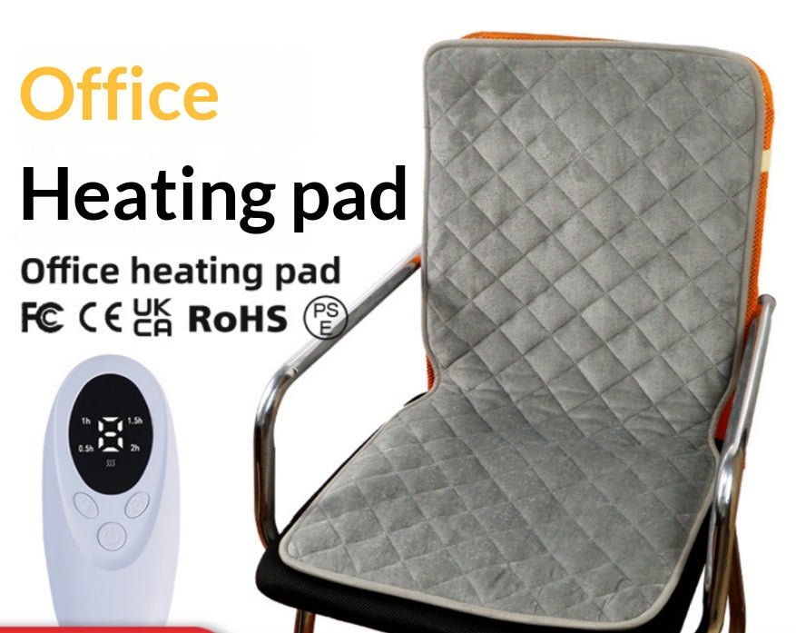 Smart Timed Heating Seat Cushion And Backrest Integrated Office Chair