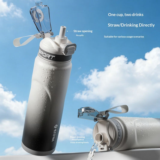Portable Summer Fitness Water Bottle Easy To Carry With You