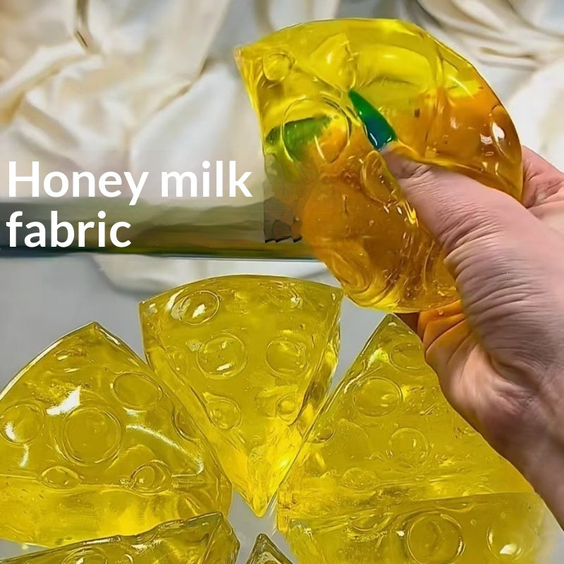 Honey-scented Slow-rebound Cheese Toy A Great Gift For Kids