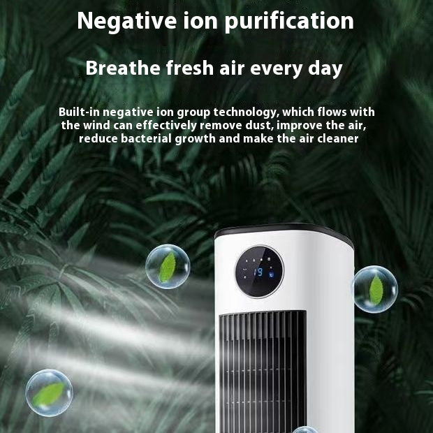 Integrated Water Cooling Fan Mechanical Remote Control Dual-use