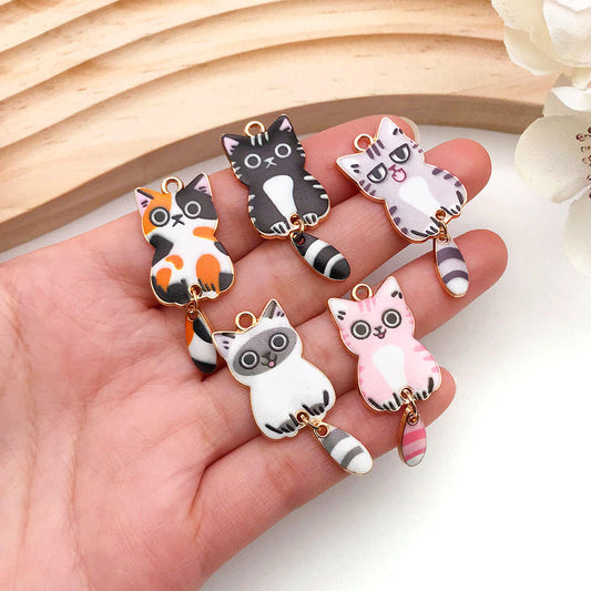 Kitten Activity Tail DIY Accessories Pendant
