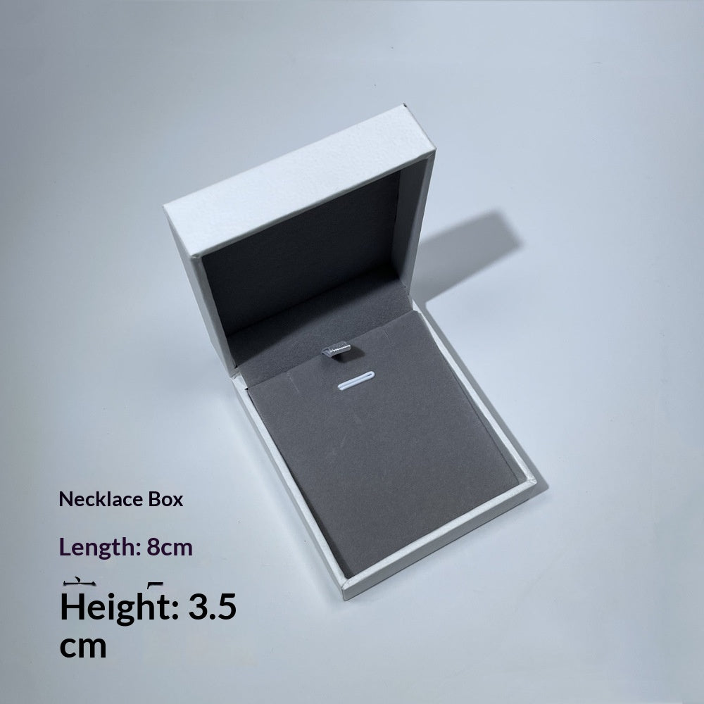 Ring Earring And Necklace Jewelry Packaging Box Portable Gift Box
