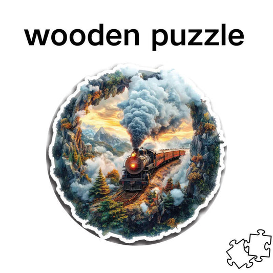Wooden Shaped Puzzle Birds Wooden Toys