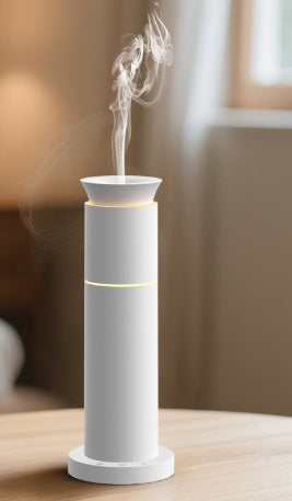 Smart Waterless Aroma Diffuser - Essential Oil Nebulizer for Home Office Bedroom Without Water Tank