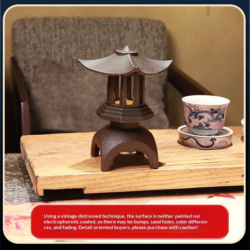 Tea Room Decoration Gift Casting Zen Lamp