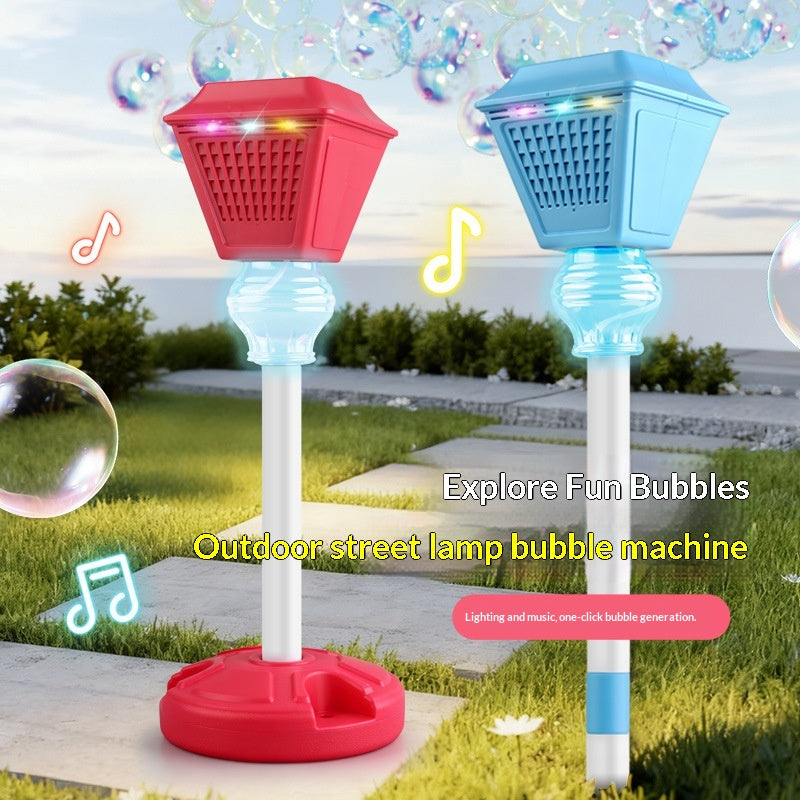 Outdoor Streetlight Bubble Machine Childrens Toy