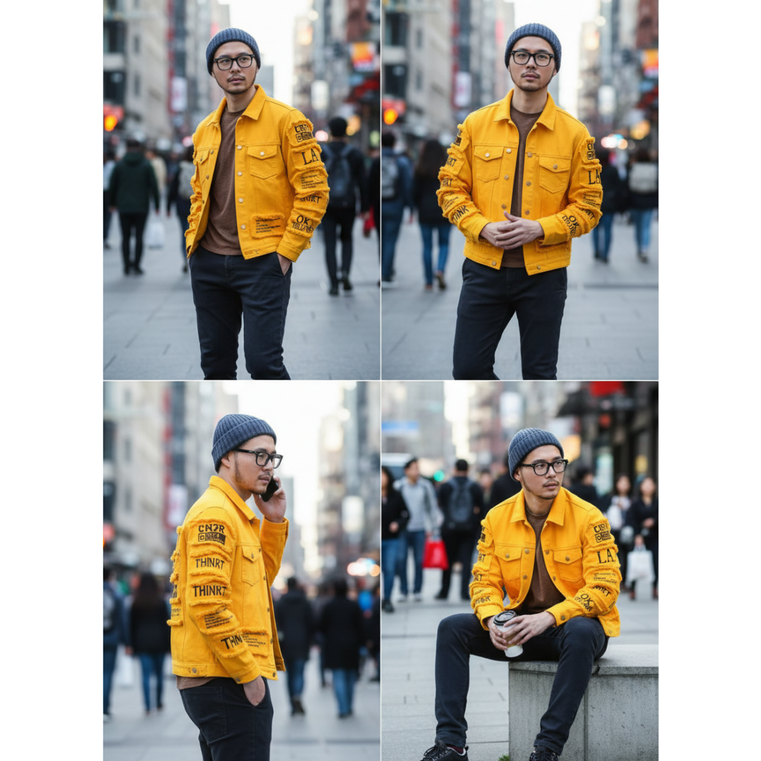 Korean-style Loose Denim Jacket