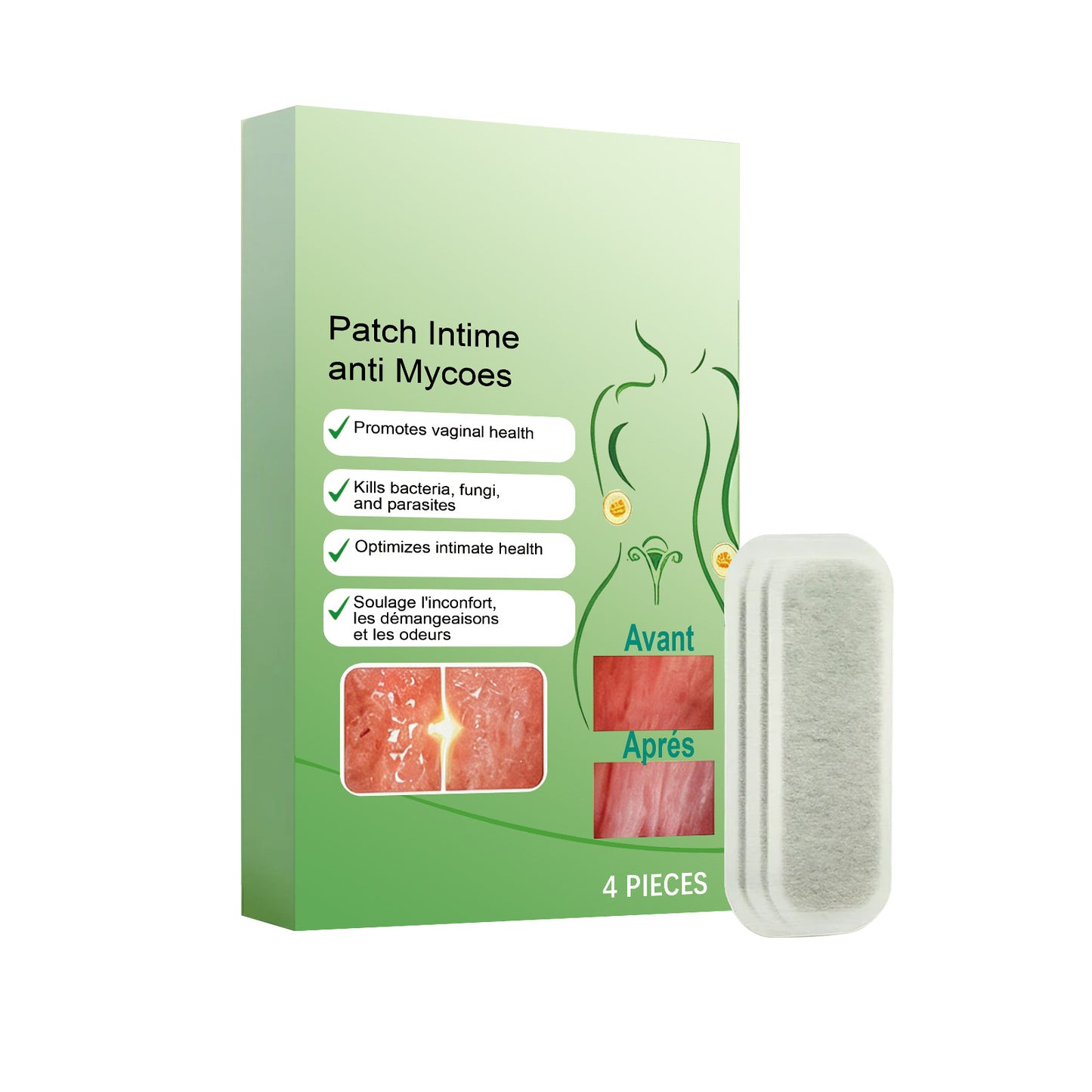 Womens Skin-friendly Portable Daily Lightweight Care Pads