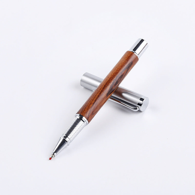 211 Metal Solid Wood Roller Pen Business Advertising Gifts