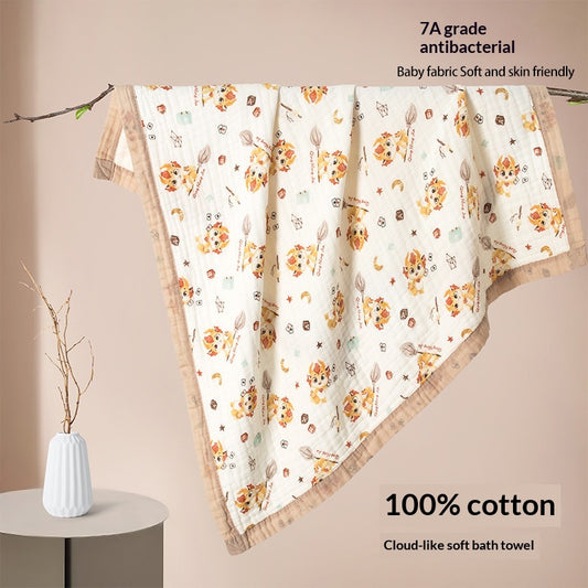 Baby Gauze Bath Towel Extra-thick Blanket