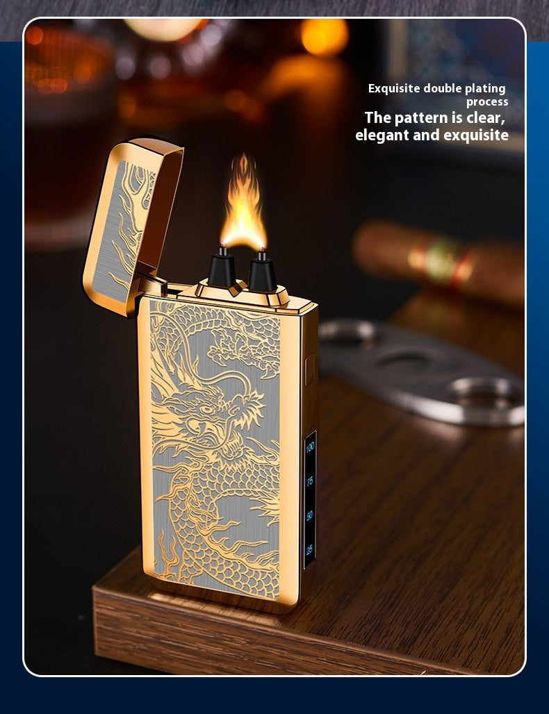 Fashion Personality Windproof Cigar Charging Igniter