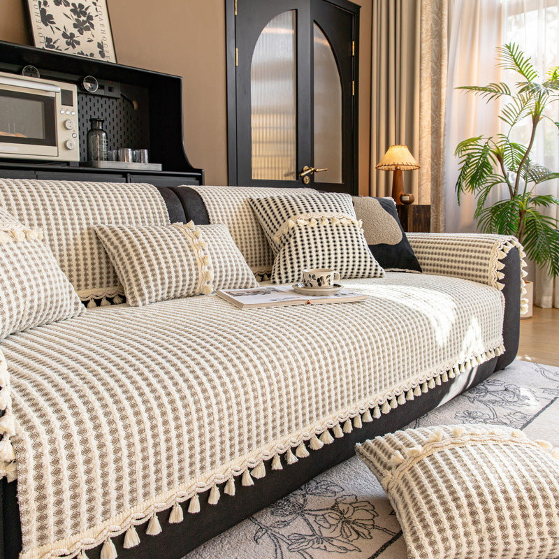 New Home Chenille Sand Fabric Rug