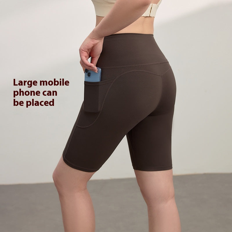 Sports Shorts Running Cycling Fitness Yoga Short-length Pants