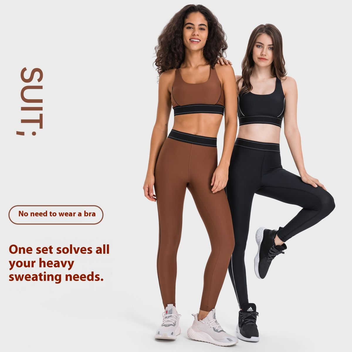 Yoga Clothes Sports Suit Tights Bra Slimming