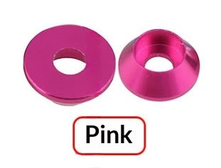 DIY 4WD Car Accessories Aluminum Alloy Washers With Countersunk Holes