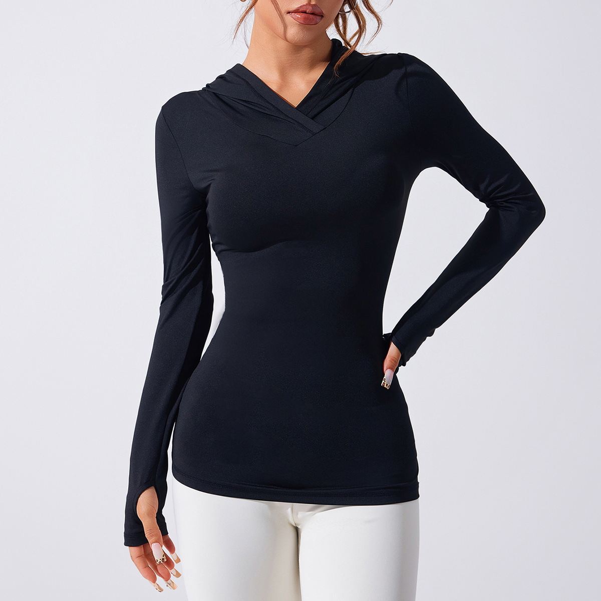 Women's Quick-Drying Yoga Running Hoodie