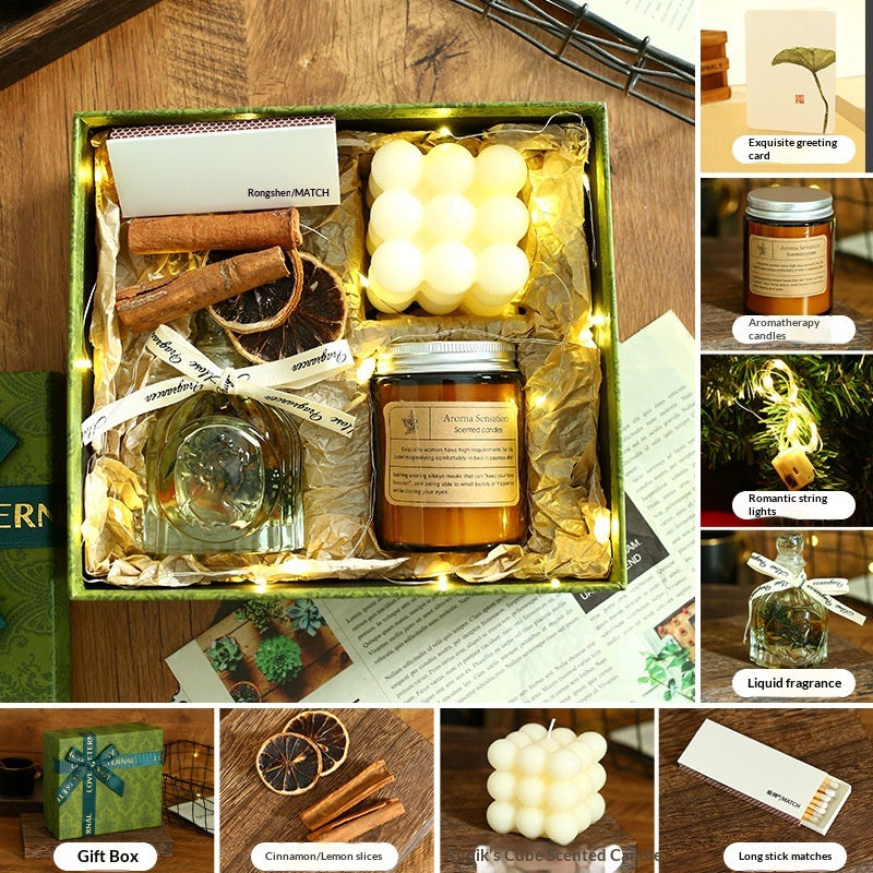 Creative Aromatherapy Candle Gift Set