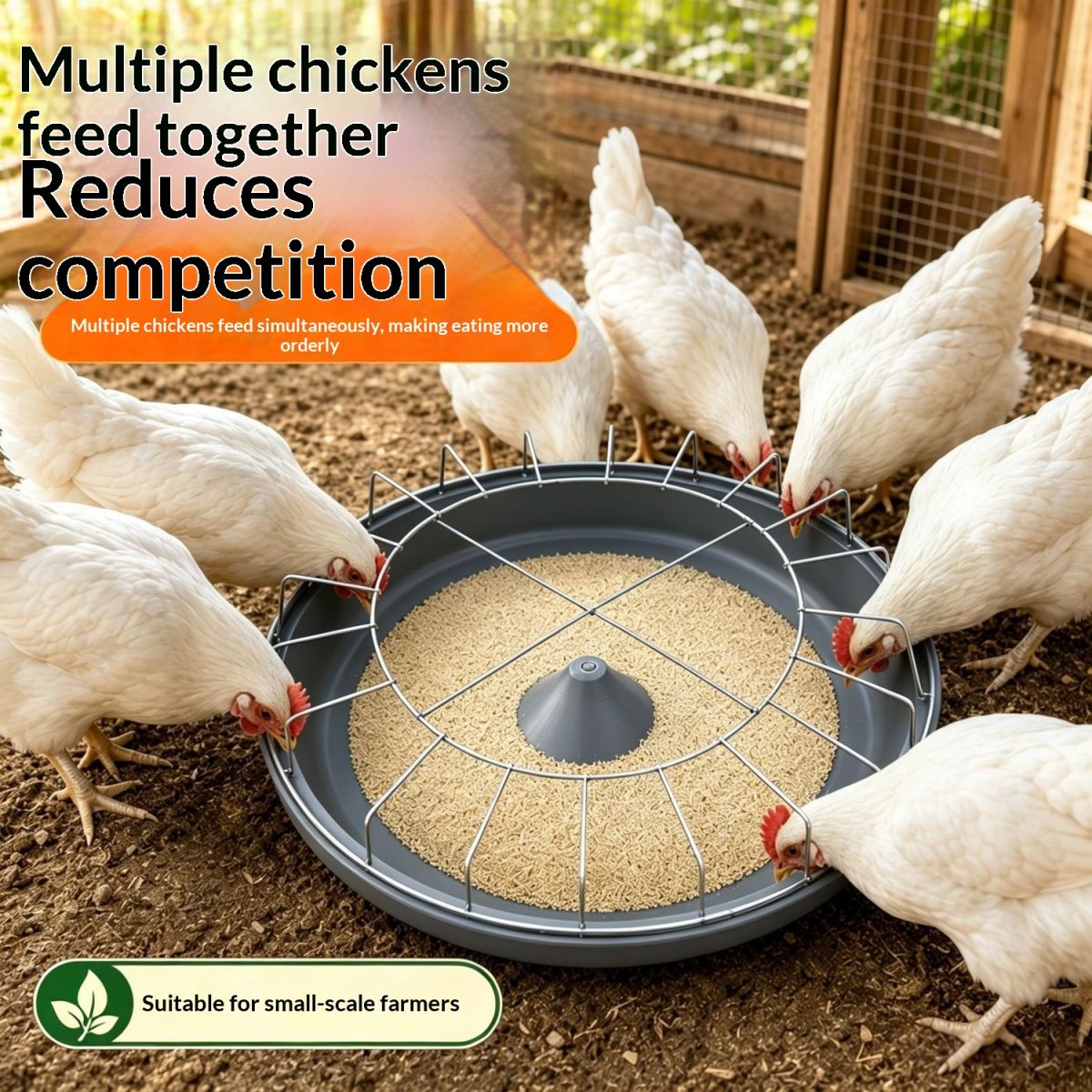 Thickened Feeding Tray For Poultrychickens Ducks And Geese