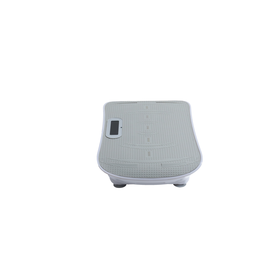 Full Body Vibration Platform Crazy Fitness Massage 10-Frequency Weight Loss & Fat Burner Shaking Machine For Unisex Grey 034