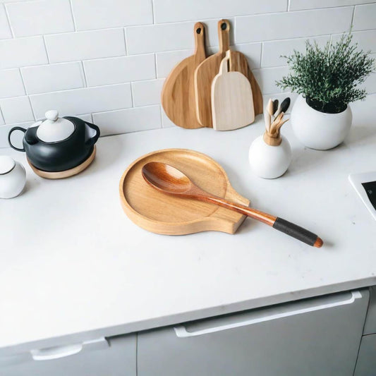Wooden Household Kitchen Bowl And Chopsticks Storage Mat