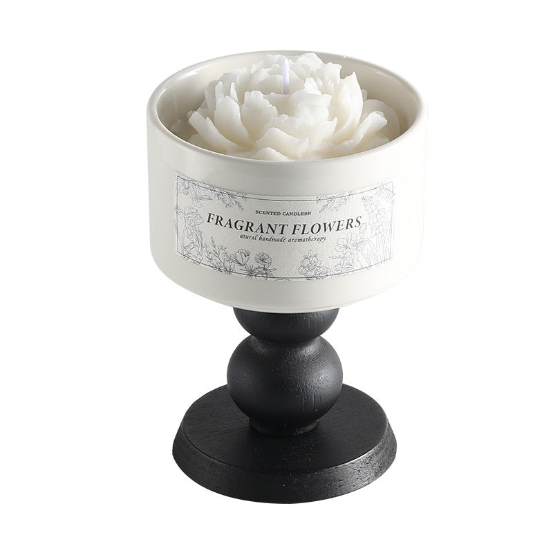 Camellia Scented Candle Gift Set Ornament Birthday Gift