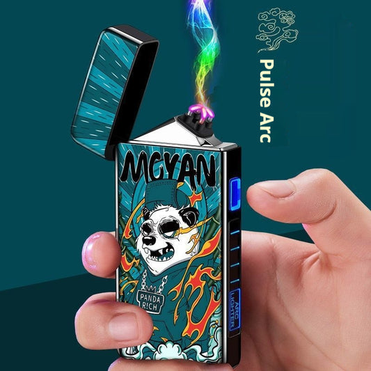 Technology Sense Charging Silent Creative Personality Lighter Gift Box