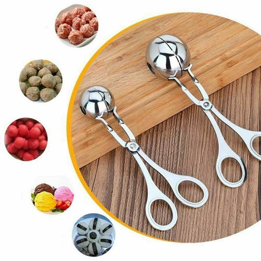 Meatball Maker Spoon Kitchen Stick Utensil Baller Meat Stainless Steel AUS