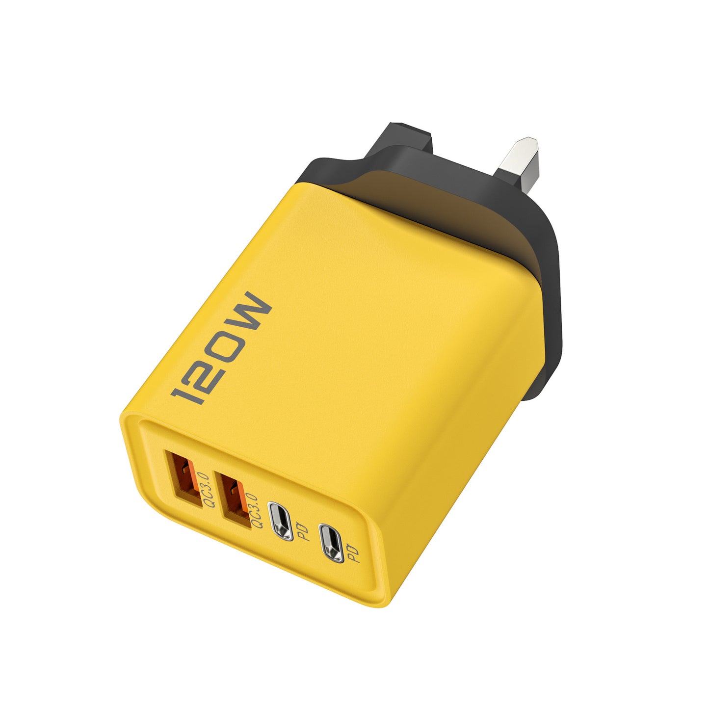 120W Dual PD  Dual USB Charger For Fast Charging
