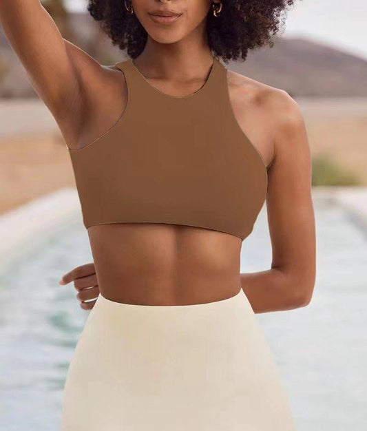 Shockproof Yoga Bra Gathers Running High-intensity Sports Fitness Vest