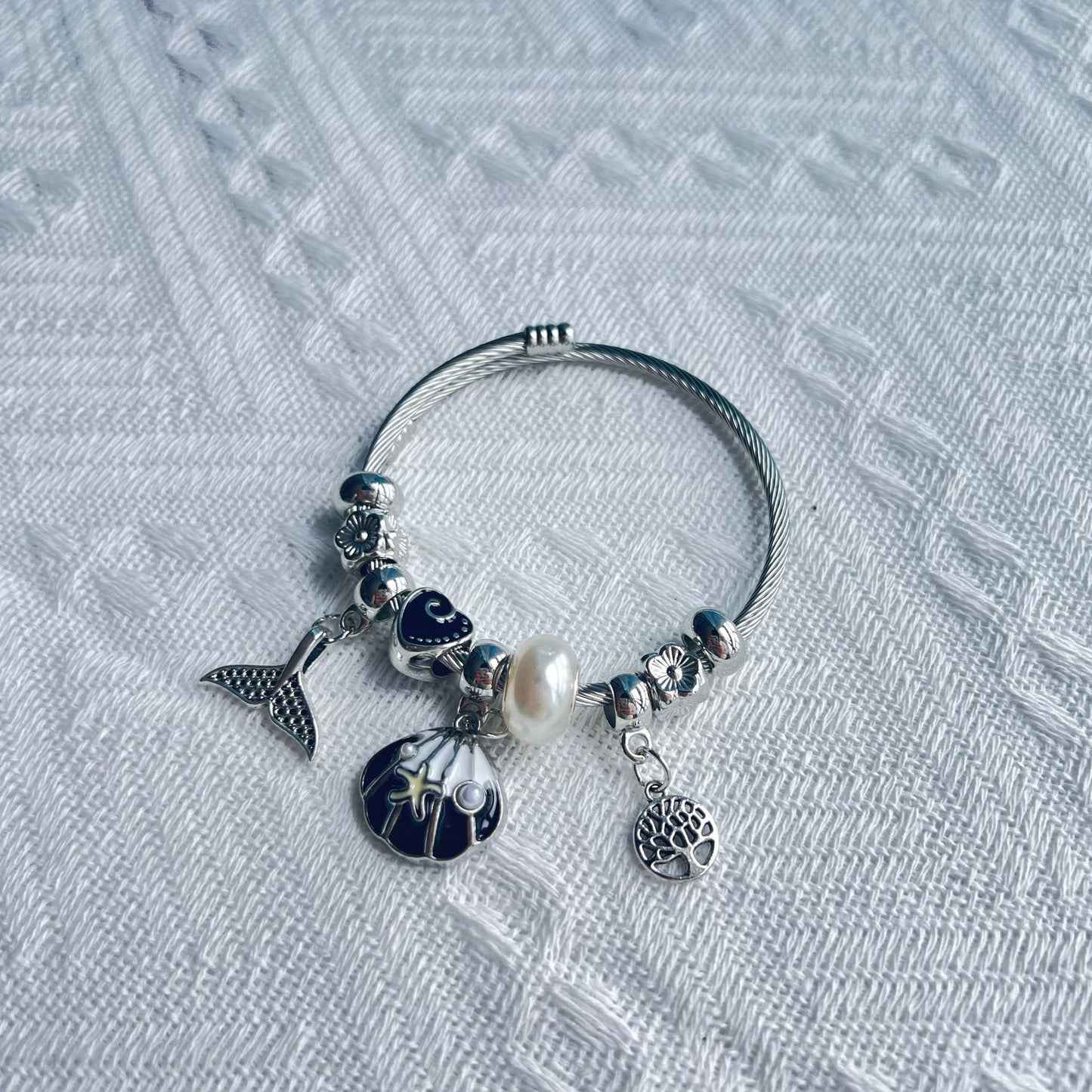 Panjia Fashion Best-Selling Titanium Steel Bracelet Versatile High-End Style Wristband Jewelry