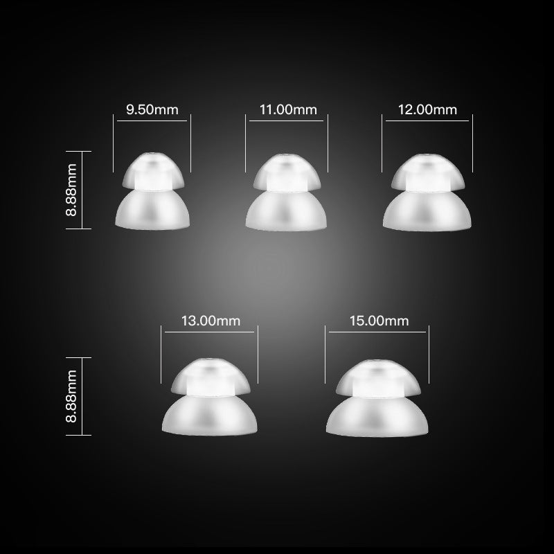 Hearing Aid Accessories Dual Soft Silicone Ear Tips