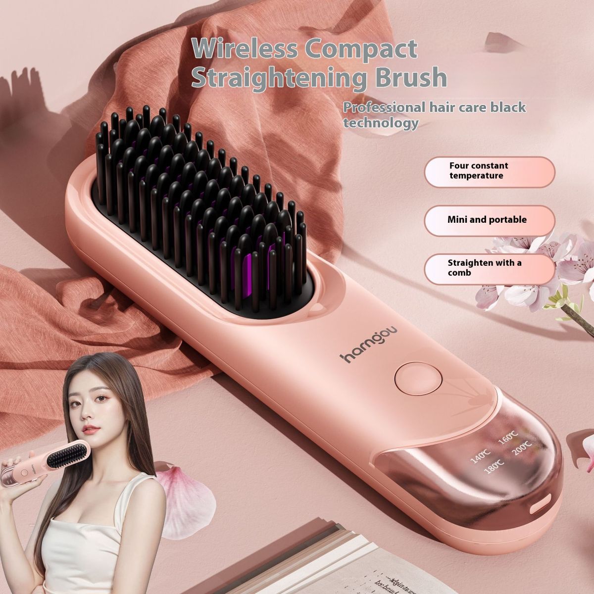 Portable Long-lasting Household Hair Care Anion Comb