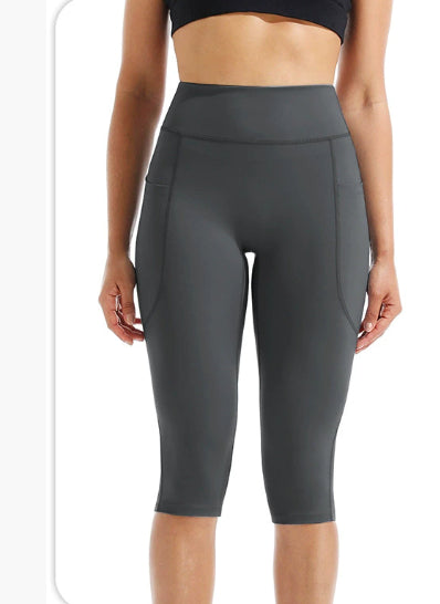 F9120 High Waist Hip Lift Fitness Pants Women's Sports Belly Contracting