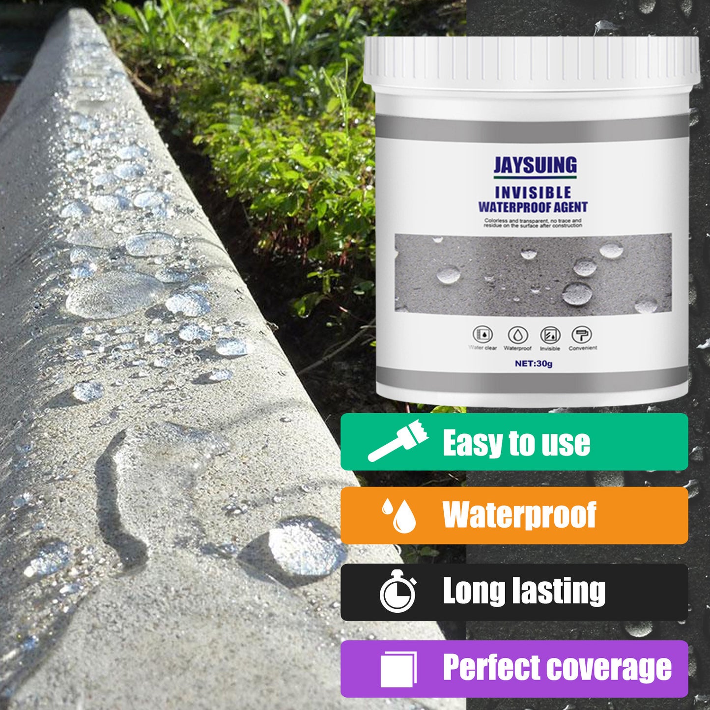 Jaysuing Cross-border Waterproof Sealant For Kitchen And Bathroom Walls, Waterproofing And Household Sealing Coating